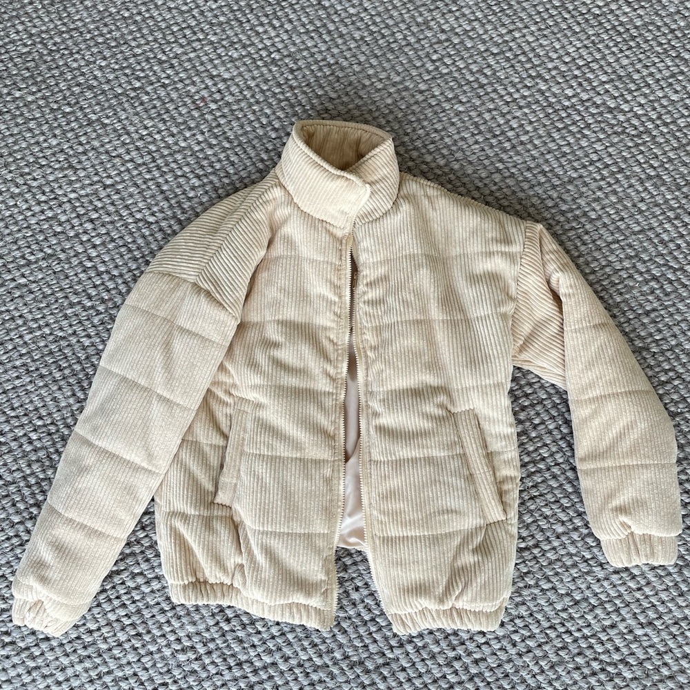 Boohoo Cream Jacket